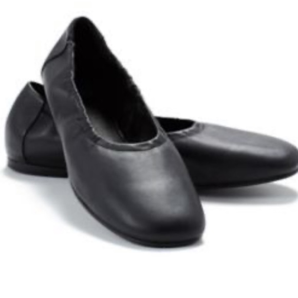 Eileen Fisher POND leather ballet flats - Picture 1 of 12